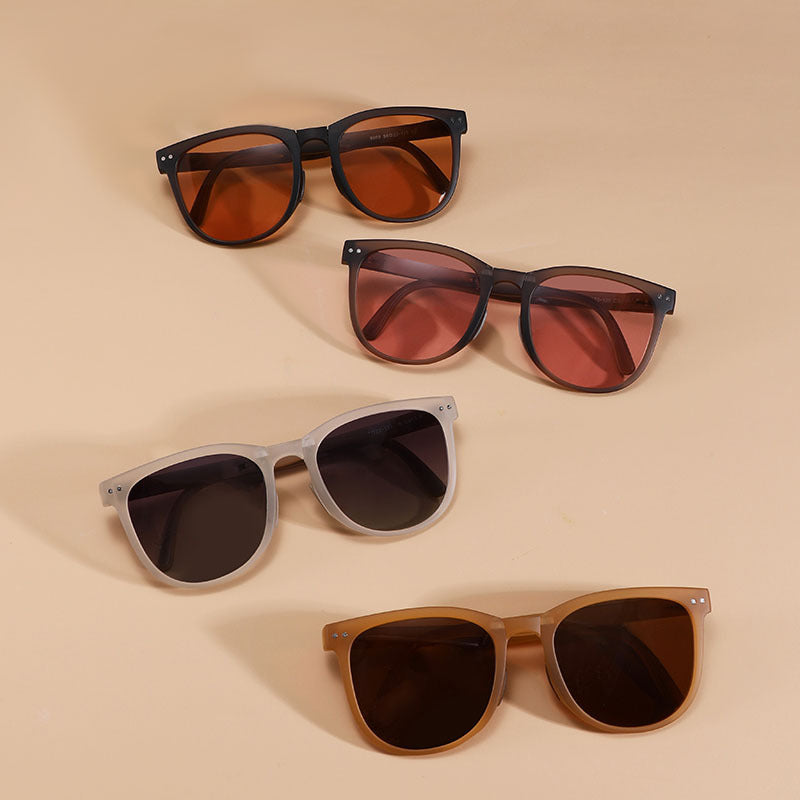 1pc Polarized UV Protection Folding Ladies Sunglasses