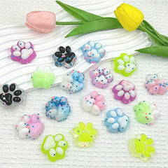 9pcs Taba Squishies Cat Paws Set Kawaii Cat Paw Kit Quiet Fidget