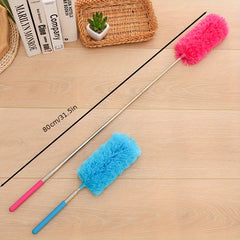 1pc Retractable Car Cleaning Brush Dust Remover Fiber Hair Duster Brush