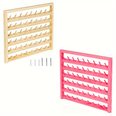 Wooden Thread Holder Wall Mounted Sewing Rack