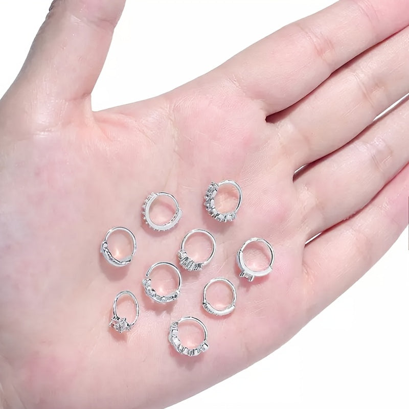 Hypoallergenic Nose Ring for Women - Cartilage Piercing Jewelry