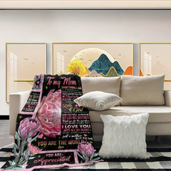 Digital Printed Warm Soft Blanket for Sofa Bed Office Nap