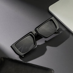 Women's Square Frame Sunglasses Translucent Sunscreen Glasses