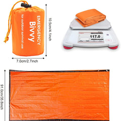Emergency Sleeping Bag Survival Bivy Sack Outdoor Camping Gear
