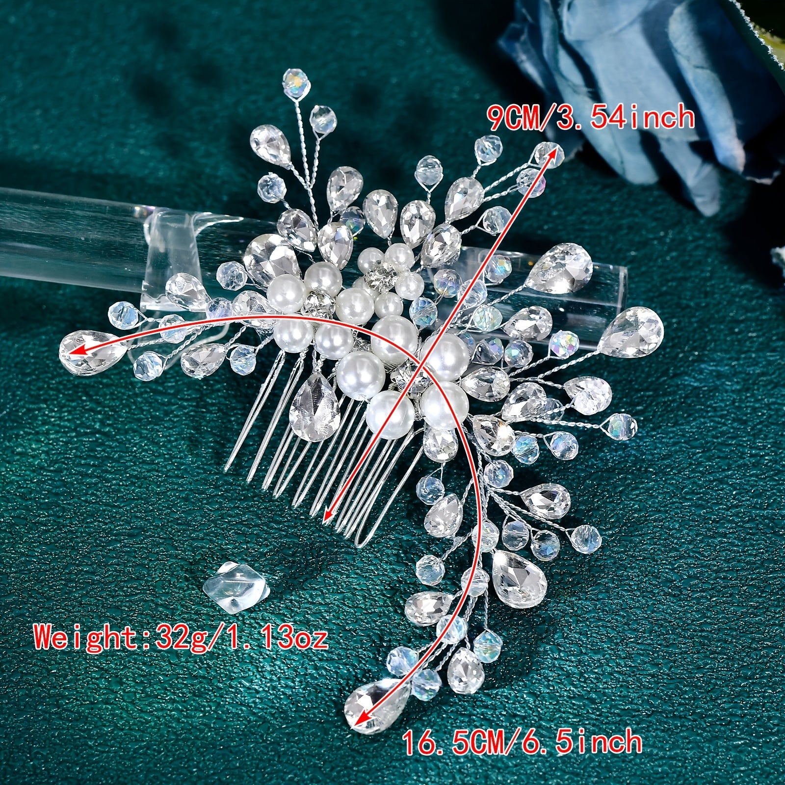 Bridal Styling Decoration Side Comb Wedding Hair Accessory HP850
