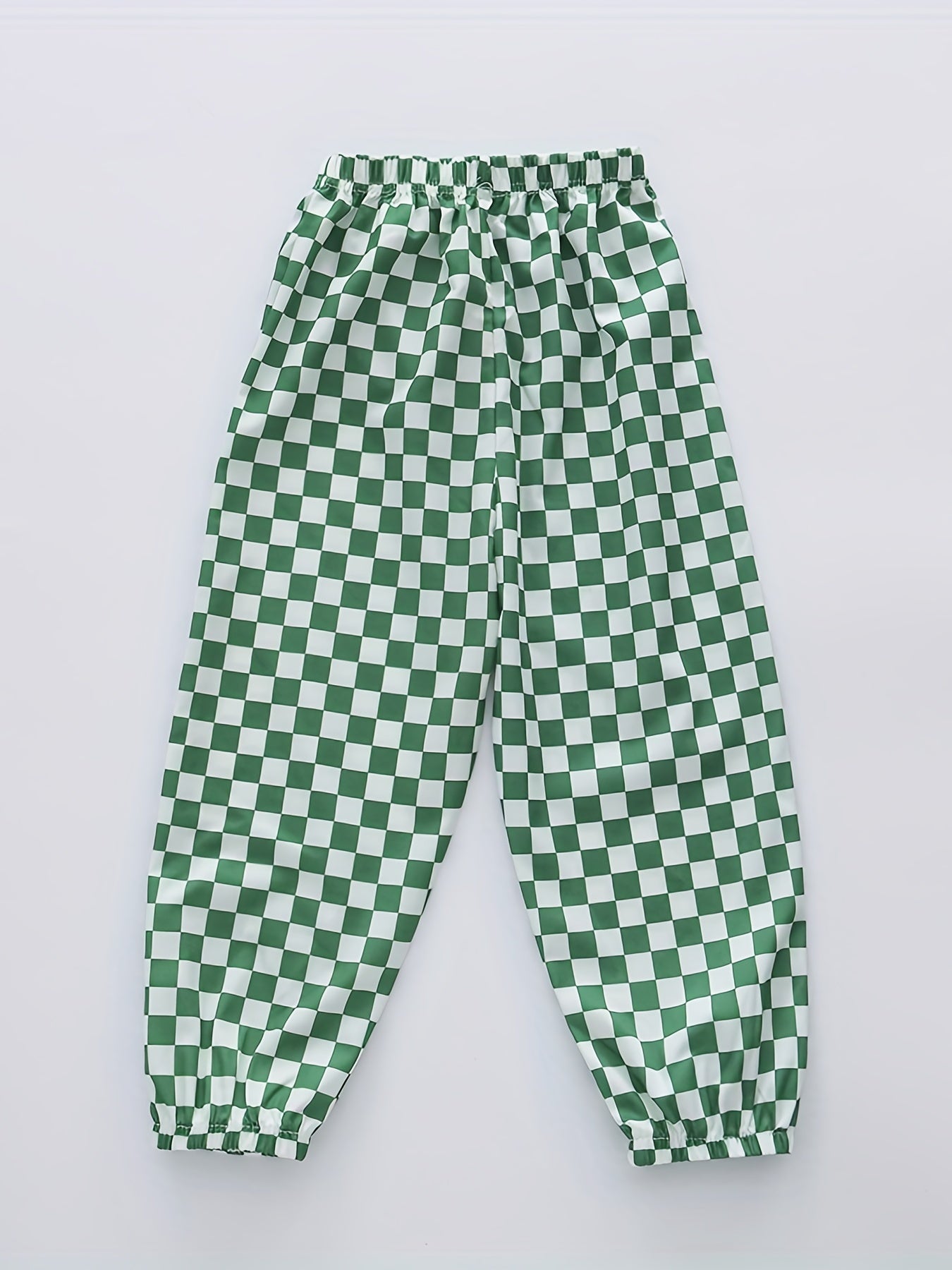 Boys Checkerboard Pants for Spring Summer