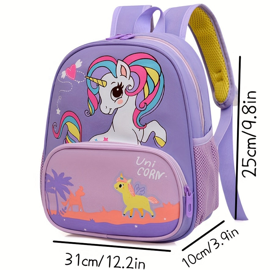 Kindergarten Lightweight Spine Protection Cartoon Schoolbag