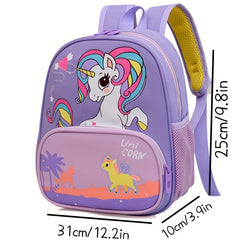 Kindergarten Lightweight Spine Protection Cartoon Schoolbag