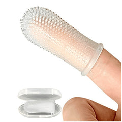 Pet Finger Cover Silicone Teeth Cleaning Toothbrush