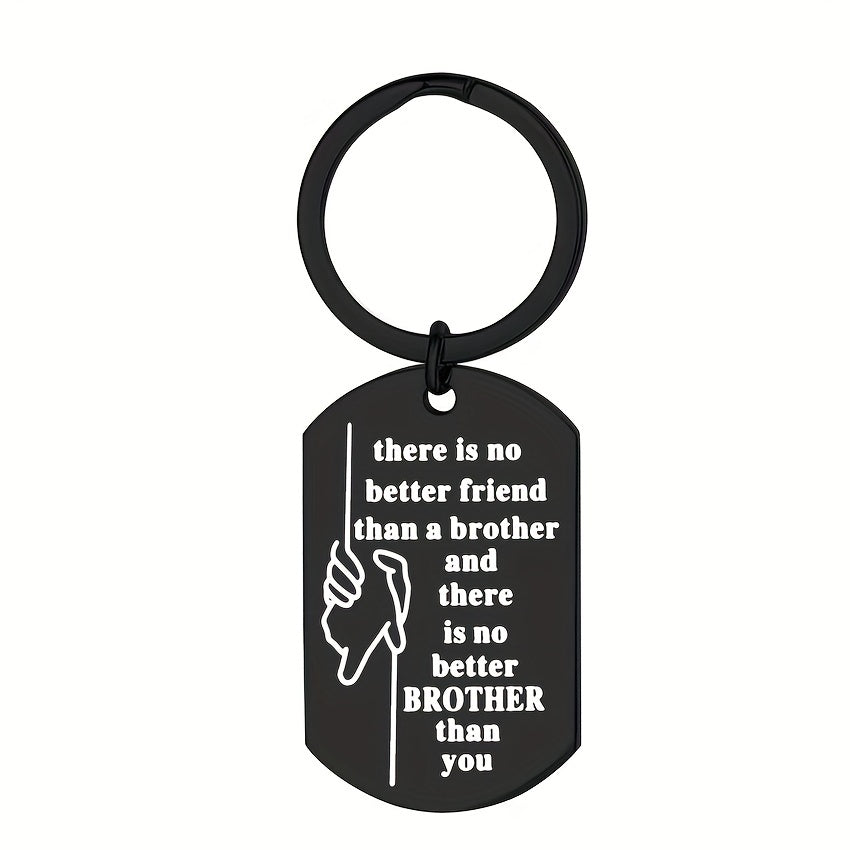 Creative Brother Keychain Gift For Boys, Friends
