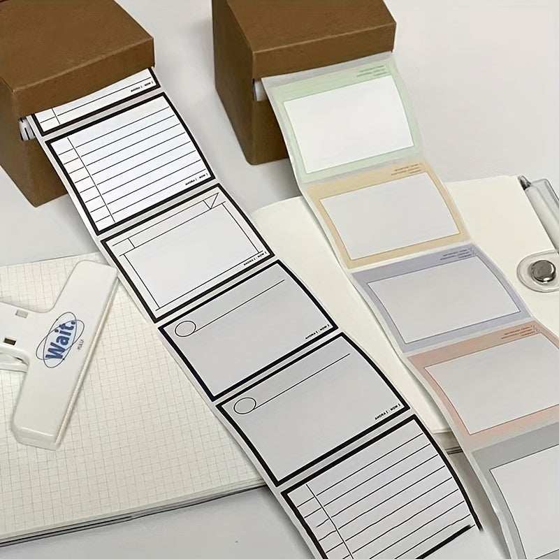 250 Sheets Pull out Line Sticky Notes Self Stick With Lines Paper