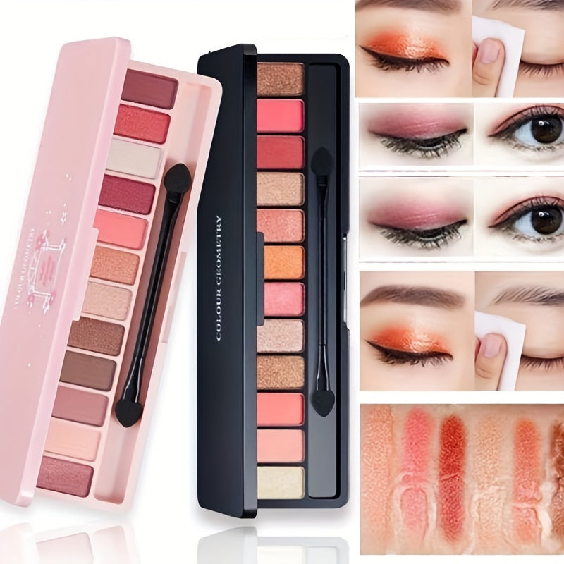 12 Colors Matte Brown Nude Eyeshadow Palette