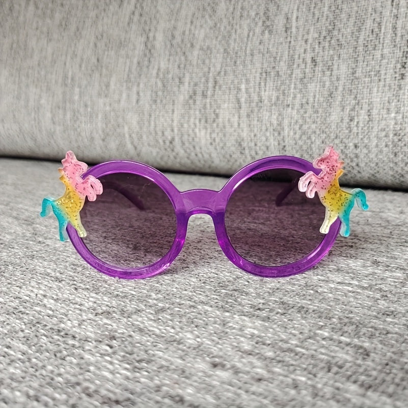 Unicorn Decor Sun Protection Sunglasses Travel Party Gift