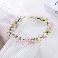 Girl's Flower Children's Wreath Christmas Party Headdress