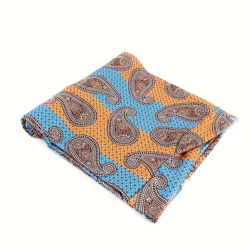 Boho Geometric Print Turban Hat Floral Pattern Chemo Cap Head Wrap