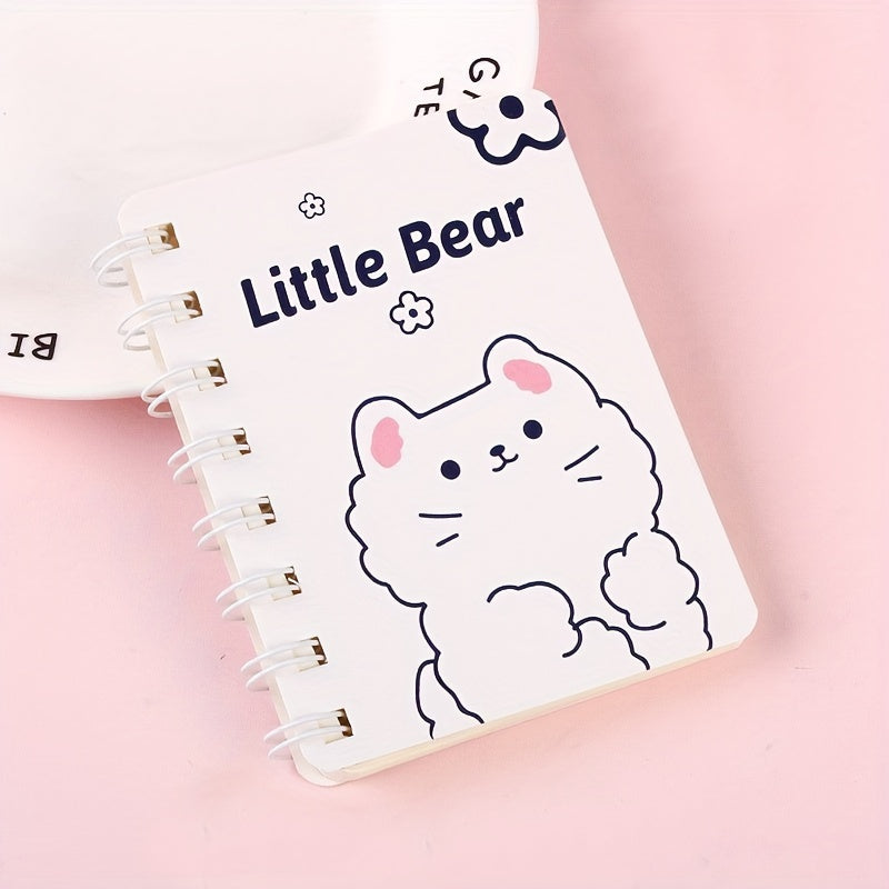 Cartoon Coil Book Mini Portable Student Notebook