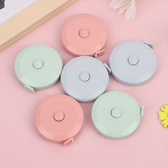 3pcs 1.5m Auto Telescopic Tape Measure Sewing Ruler