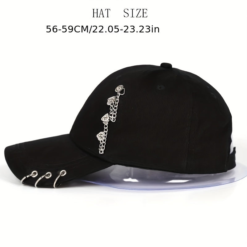 Unisex Basketball Cap Anti UV Light Ring Hip Hop Baseball Cap