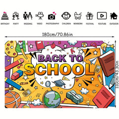 Back To School Banner - Welcome Sign - School Party Decor