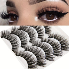 3D Fluffy False EyeLashes for Natural Look Makeup