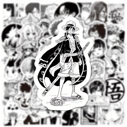 50pcs Anime Series Graffiti Stickers for Phone Laptop Waterproof Decorative