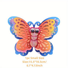 3 Sizes 3D Butterfly Wall Decor Hollow Butterfly Decorations for Birthday Party