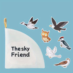Baby's First Puzzle Book Cloth Sound Paper Safe & Non Toxic