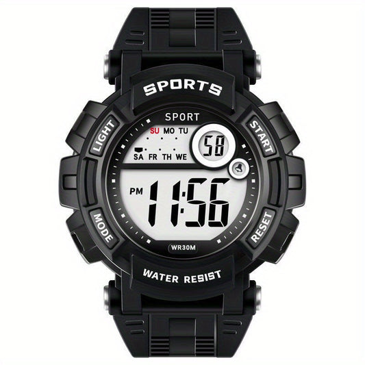 LED Night Light Kids Teen Electronic Watch