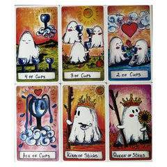 Ghost Tarot Cards With Guide Fate Divination Tarot Cards