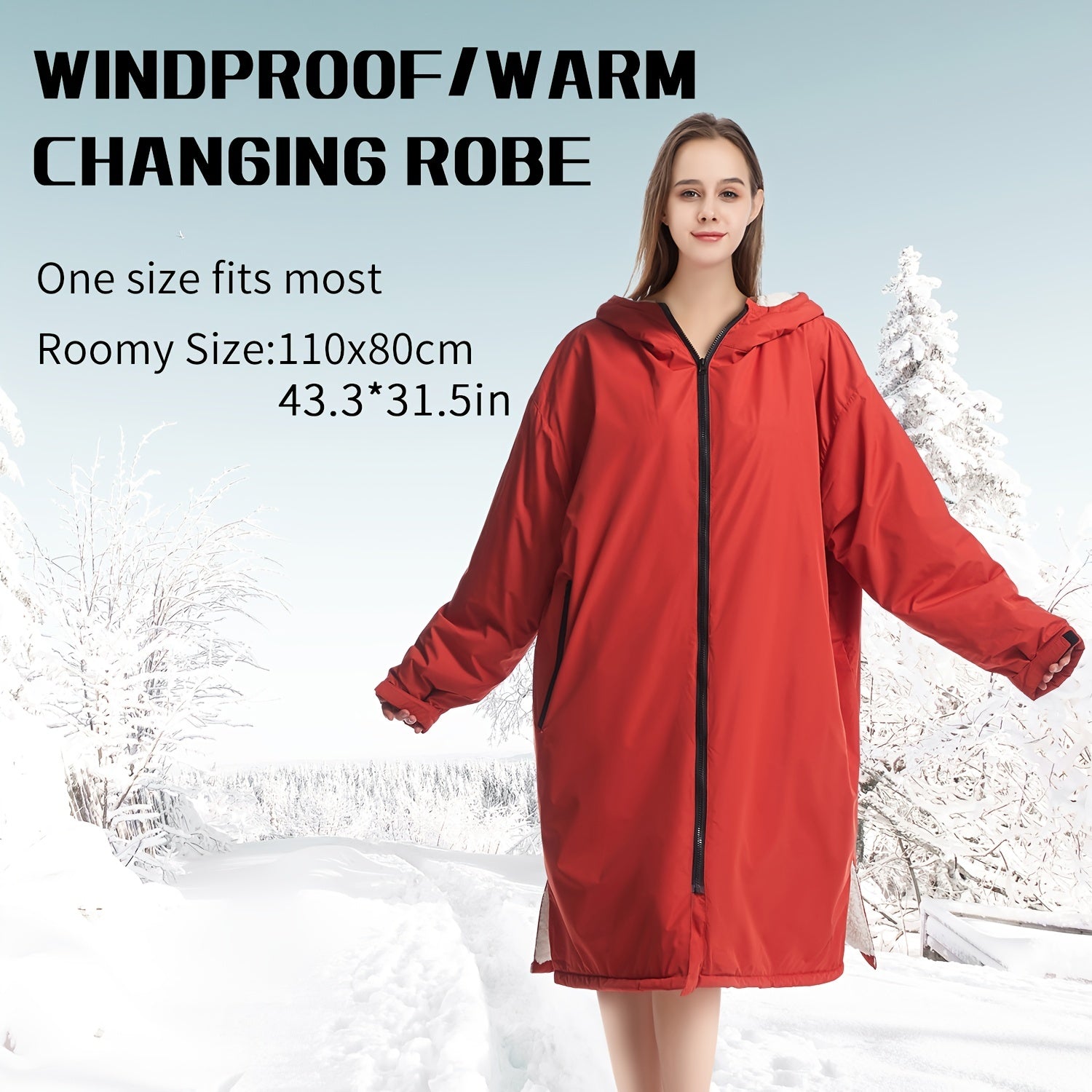 Mutao Waterproof Quick Dry Changing Robe for Outdoor Activities