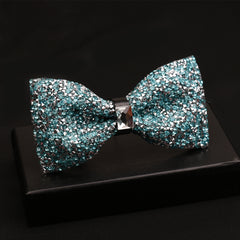 Crystal Bow Tie Gypsophila Rhinestone Men's Banquet Bow Tie