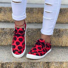 Women's Colorful Halloween Pattern Canvas Shoes Lightweight Walking Shoe