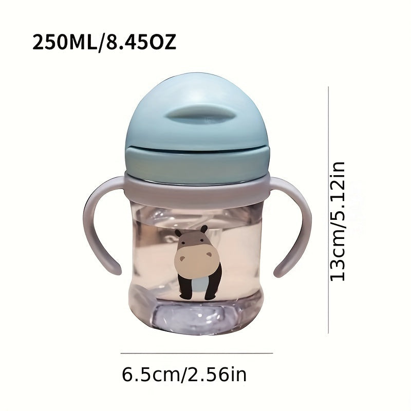 Outdoor Sports Water Cup Straw Cup with Scale