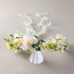 Floral Headband Wedding Hair Accessory Greenery Crown Bridal Photo Shoots