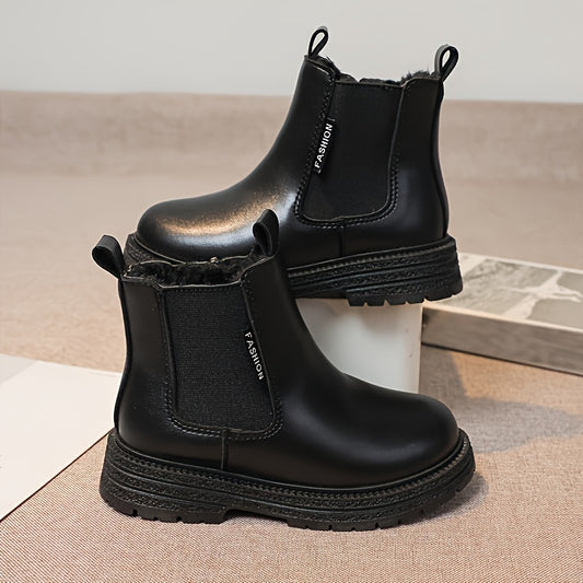 Vintage Plus Fleece Boots For Girls - Non Slip Indoor Outdoor Boots