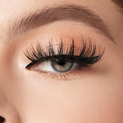 12 Pairs False Eyelashes 4 Styles Thick Curling Fluffy Wispy Cluster Cat Eye