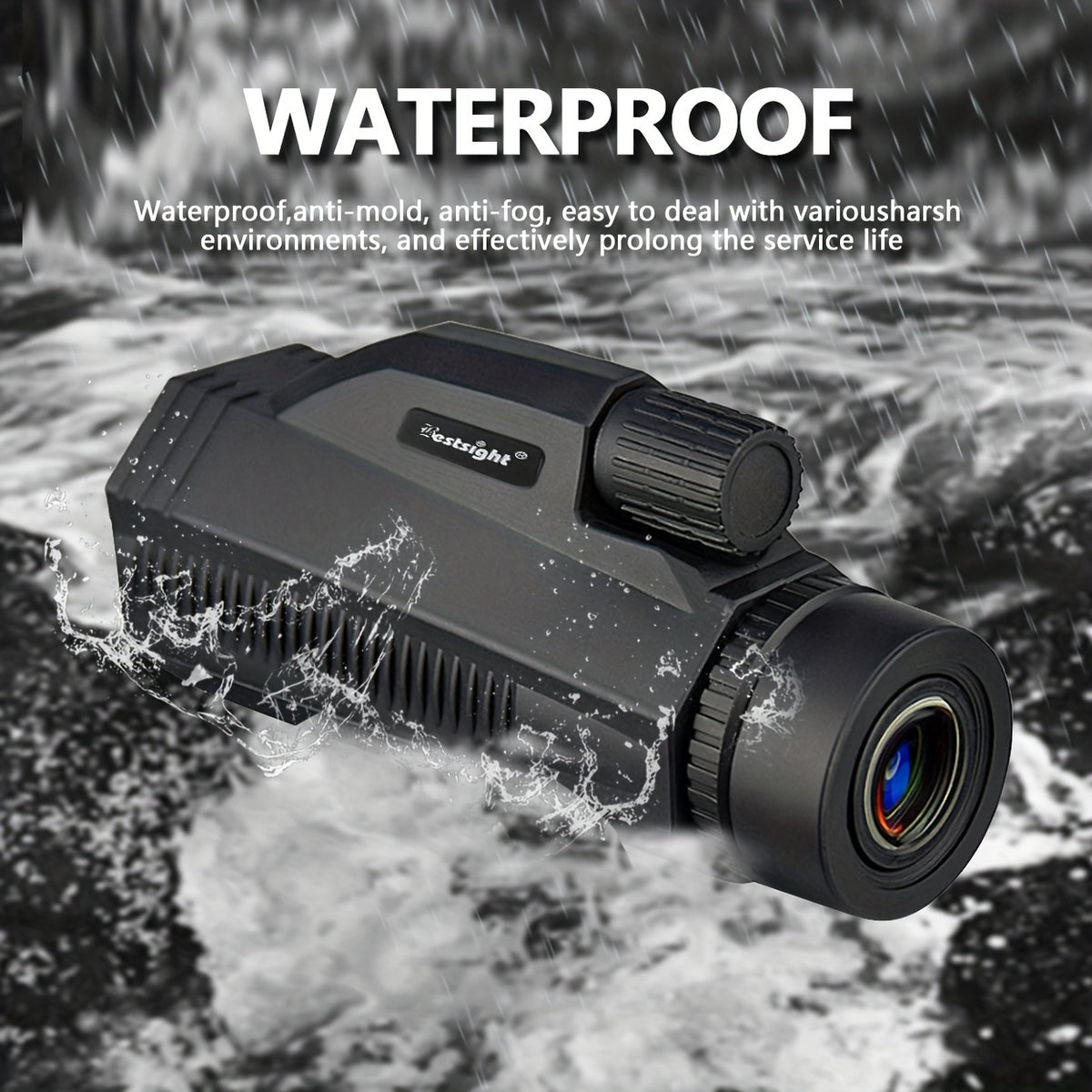 12X50 Monocular High Power Telescope For Adults