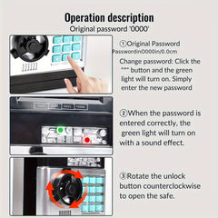 Kids' Smart Savings Bank with ATM Secure Lock