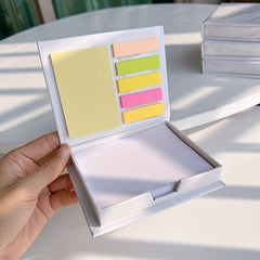 6 Colorful Sticky Notes & 100 Memo Pad Combo Pack