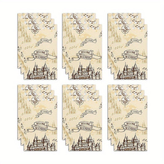 12pcs Wizard School Notebooks for Birthday Party Favors