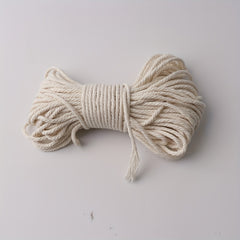 3pc Macrame Cord Christmas Decor Cotton Threads DIY Christmas Tree Ornaments