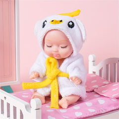 Adorable Mini Dolls Set with Clothes - Perfect Birthday Gift