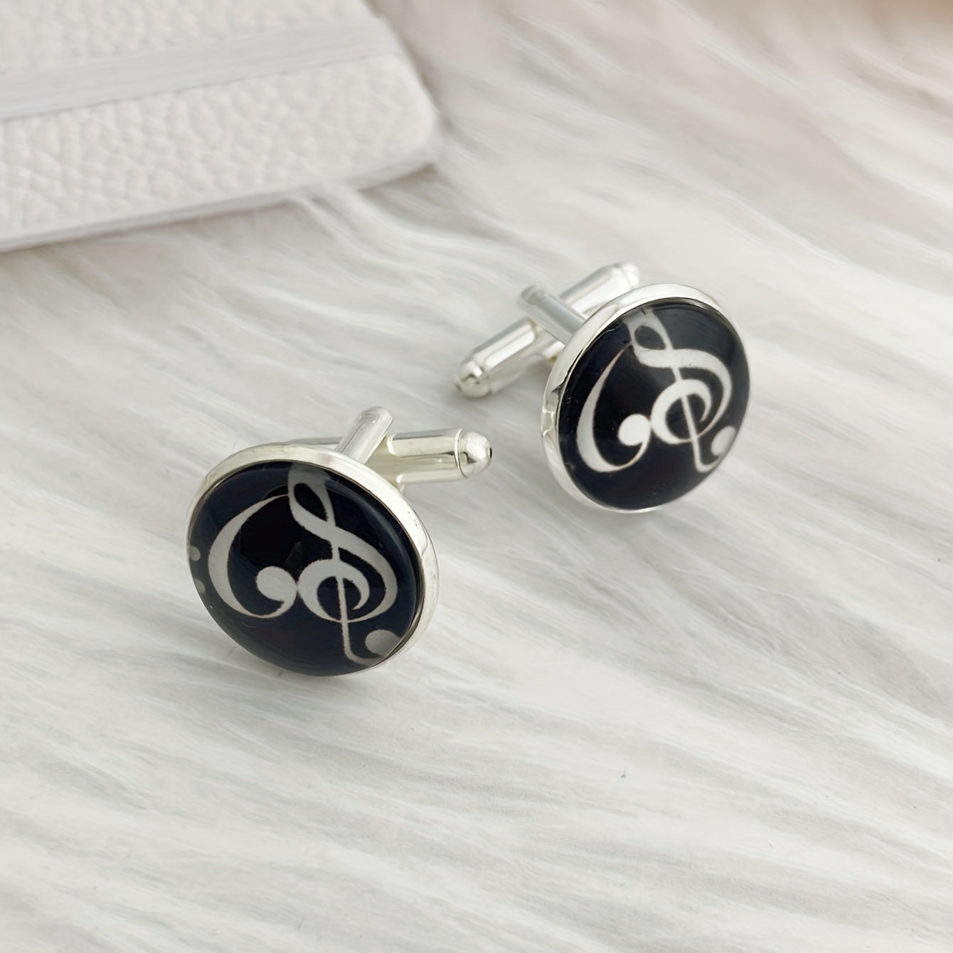 Time Gemstone French Cufflinks for Men