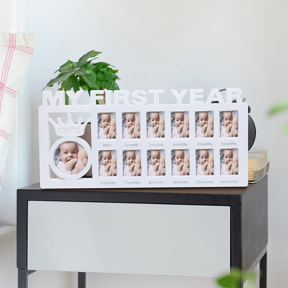 Baby Growth Record Photo Frame - Creative & Durable Material