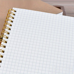 3 Packs Spiral Lined Notebooks Soft Cover 100 Pages