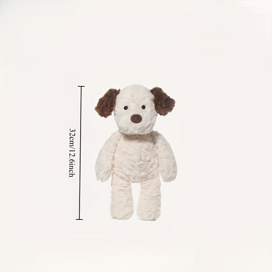 Adorable Brown Plush Dog Toy for Wedding Party Favors Halloween Decor