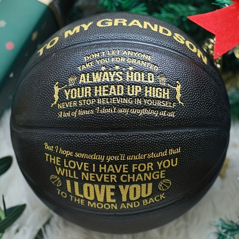 Custom Basketball Gift for Grandson Size 7 74 93 cm