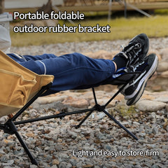 Portable Folding Footrest for Outdoor Camping