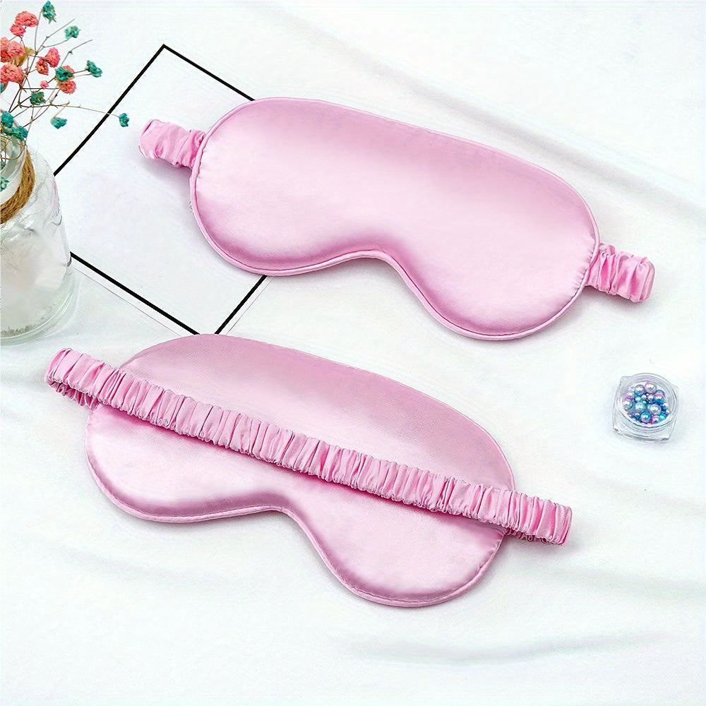 Blackout Silk Eye Mask for Travel Relaxation