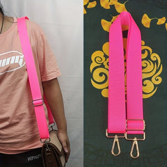 Adjustable Polyester Bag Strap Solid Travel Accessories